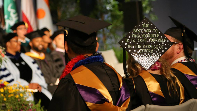 School of Religion graduating students