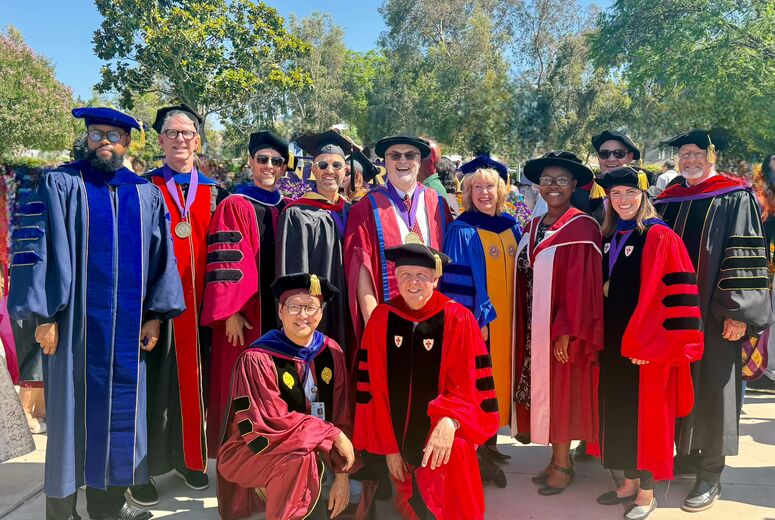 School of Religion faculty and commencement speaker