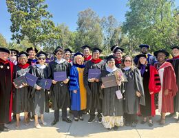 School of Religion graduates and faculty